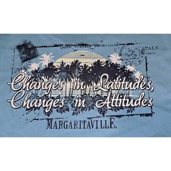 Margaritaville Other - Margaritaville Mens Medium Blue Tee Shirt New 36x28